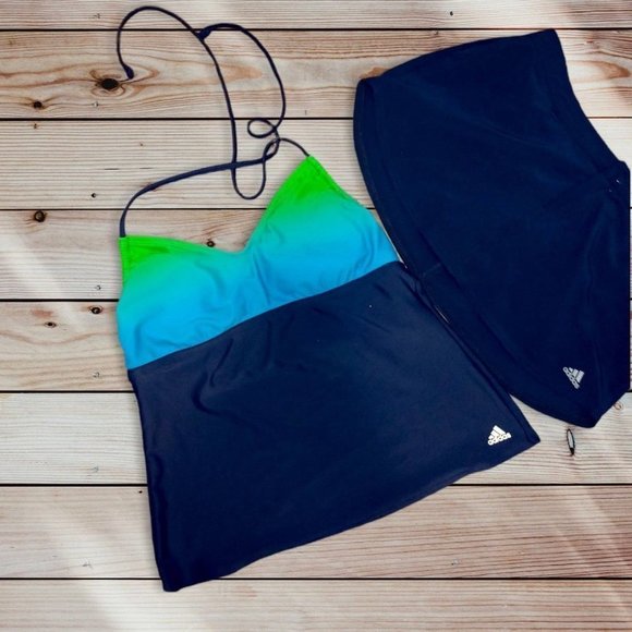 NIKE women's tikini top 2 pcs set swimwear - Picture 1 of 3